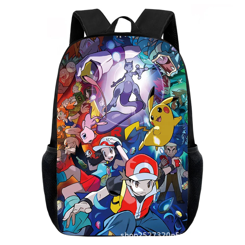 Cartoon Pikachu Backpacks