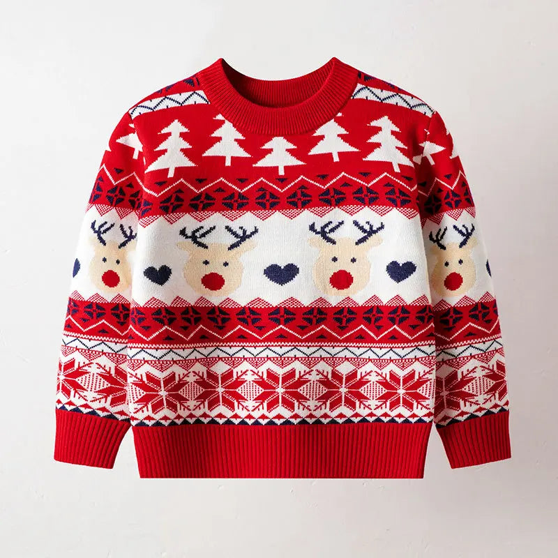 Christmas Reindeer Sweaters Boys & Girls