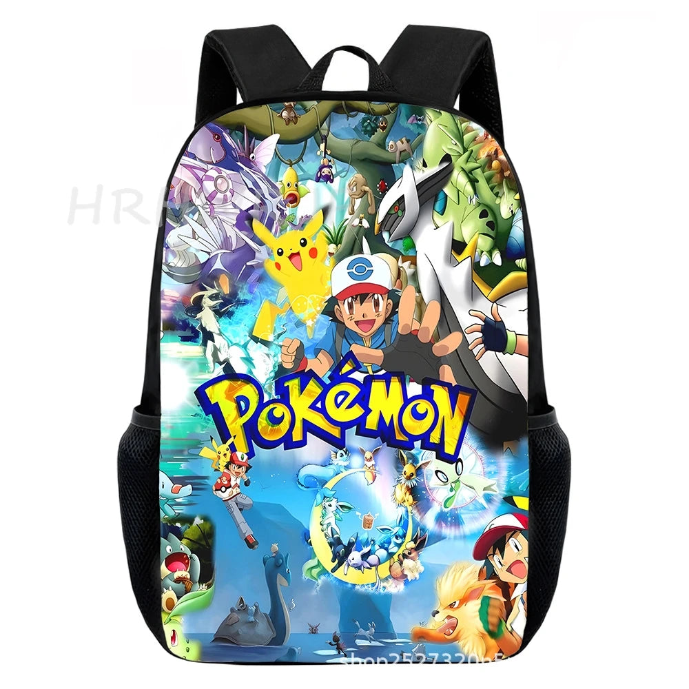 Cartoon Pikachu Backpacks