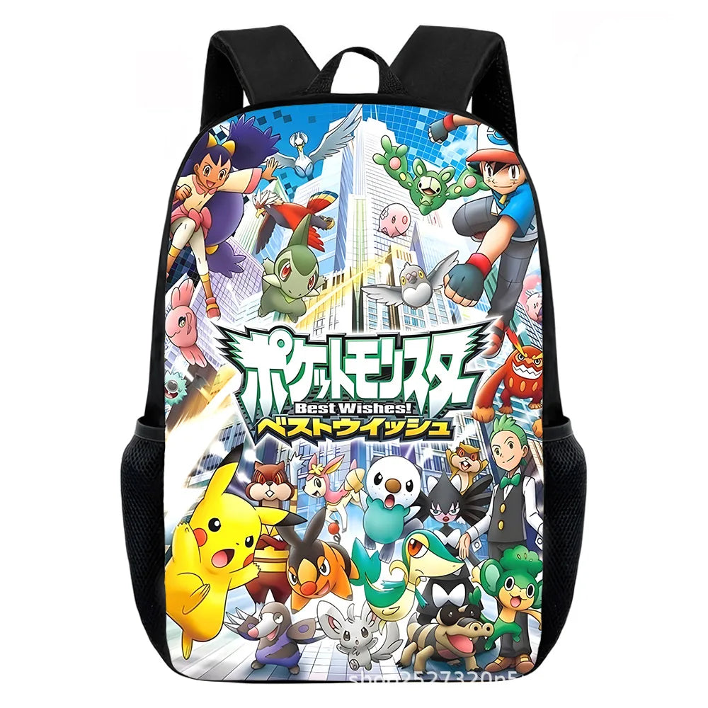 Cartoon Pikachu Backpacks