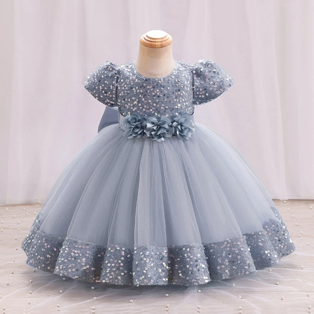 Cute Baby Gown For Christmas