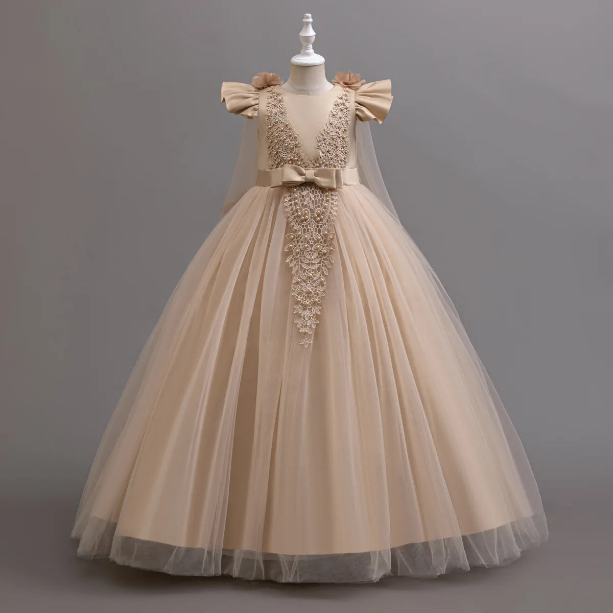 Elegant Dress for Young Girls From 4 to12 Years