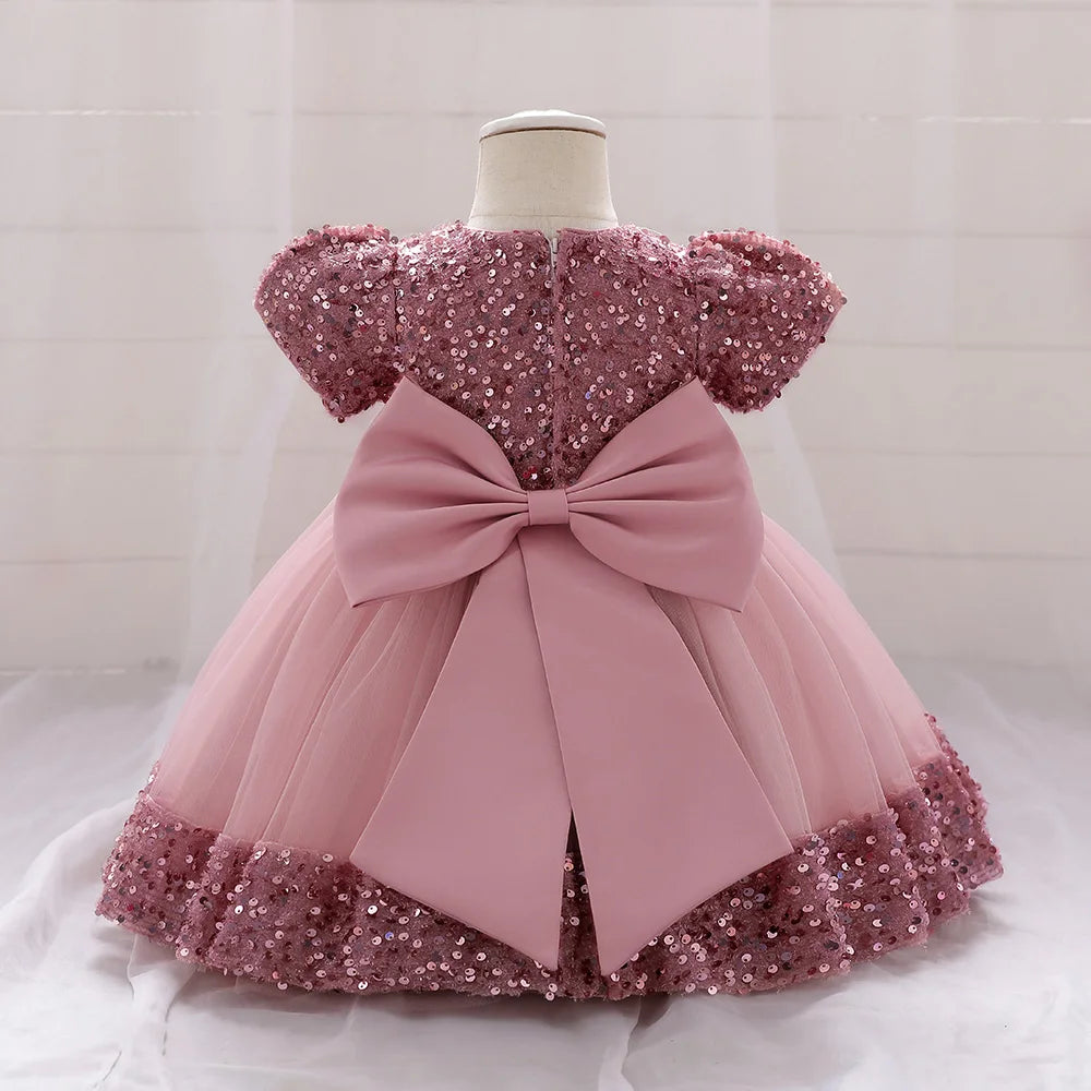 Cute Baby Gown For Christmas