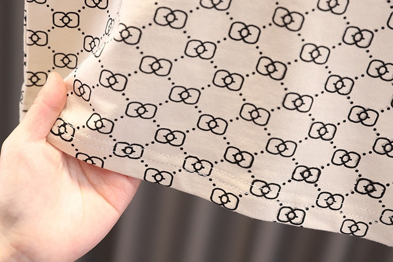 Print Tshirt+Shorts 2pc/Sets