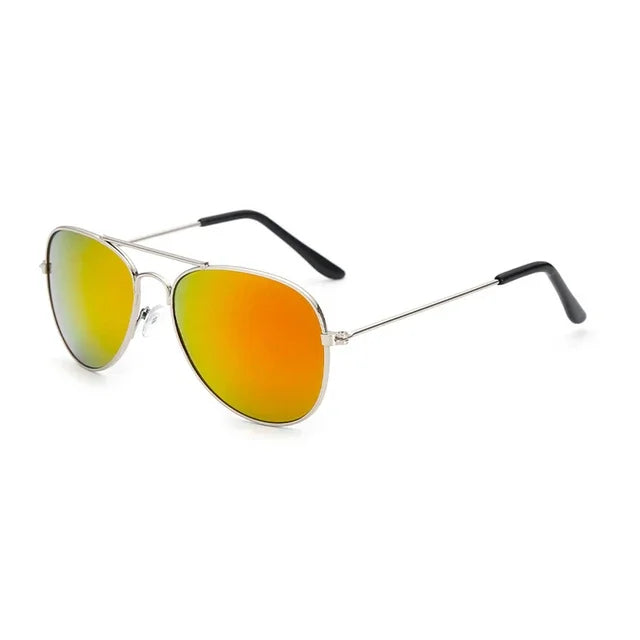 Fashion Colorful Boys & Girls Reflective Sun Glasses