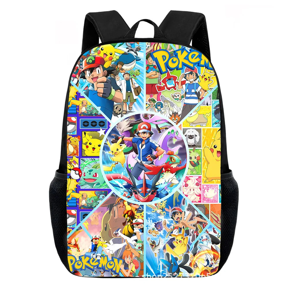 Cartoon Pikachu Backpacks