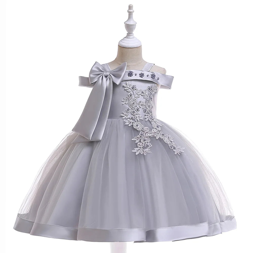 3-10 Years Kids Christmas Party Dresses For Girls