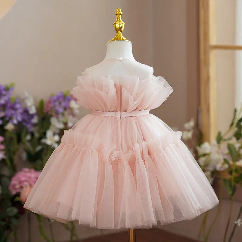 Flower  Princess Dresses for Girls 1-5 Yrs