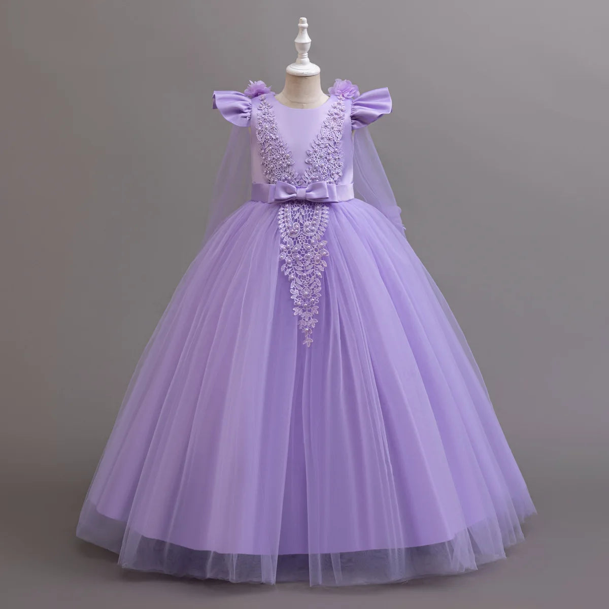 Elegant Dress for Young Girls From 4 to12 Years