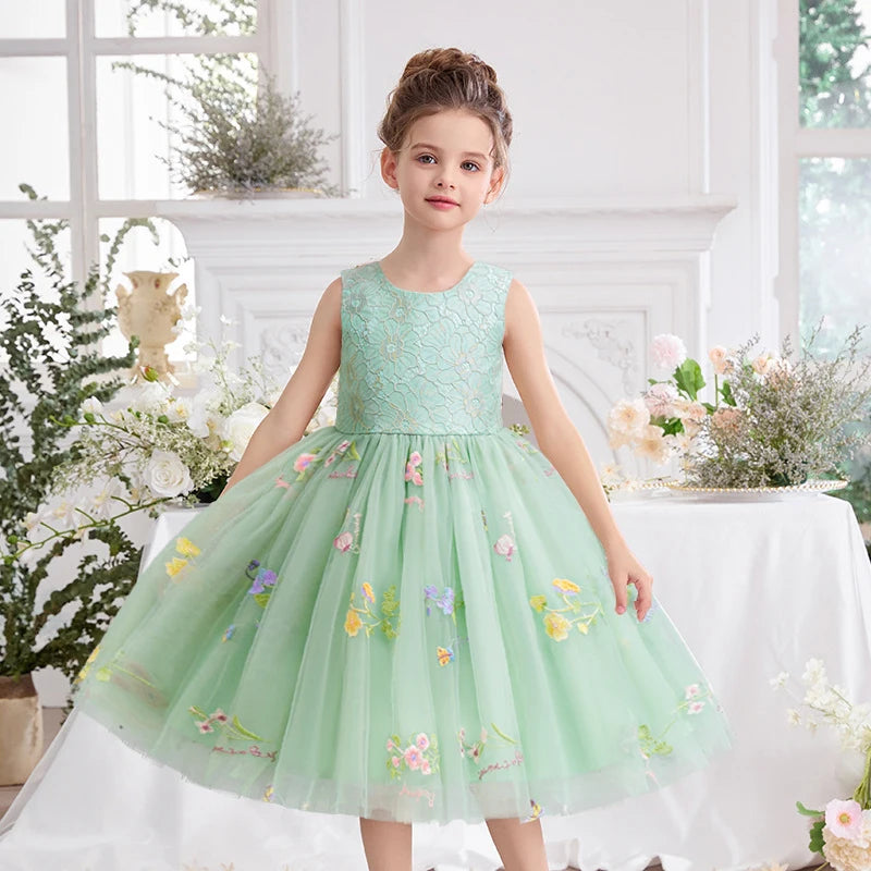 3-8Y Girls Princess Dress