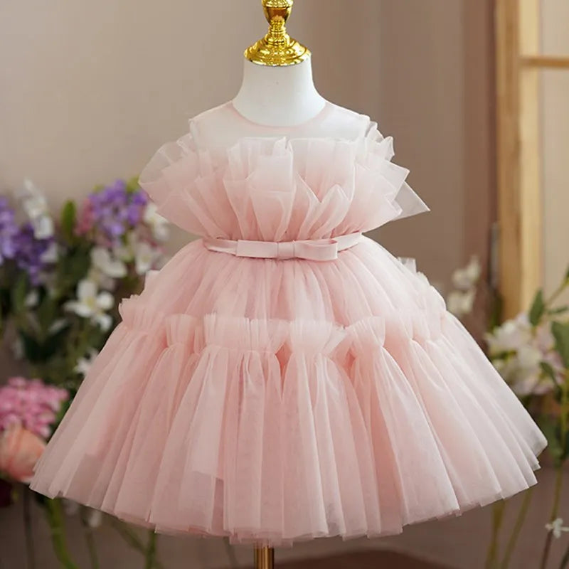 Flower  Princess Dresses for Girls 1-5 Yrs