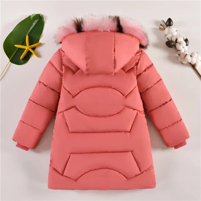 Thick Cotton Jackets  For Girls