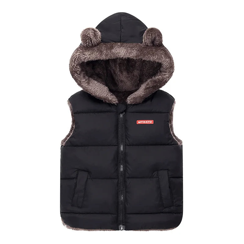 Hooded Down Vest 2-6Years