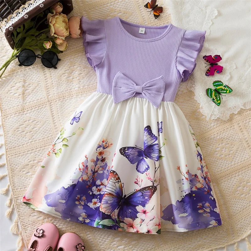 Ruffles Sleeveless Elegant Princess Dress