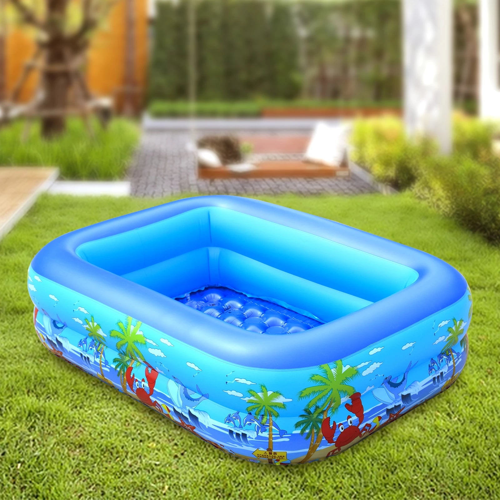 Inflatable Ball Pit Pool for Kids, Toddlers, Adults, Blow Up PVC Swimming Pool
