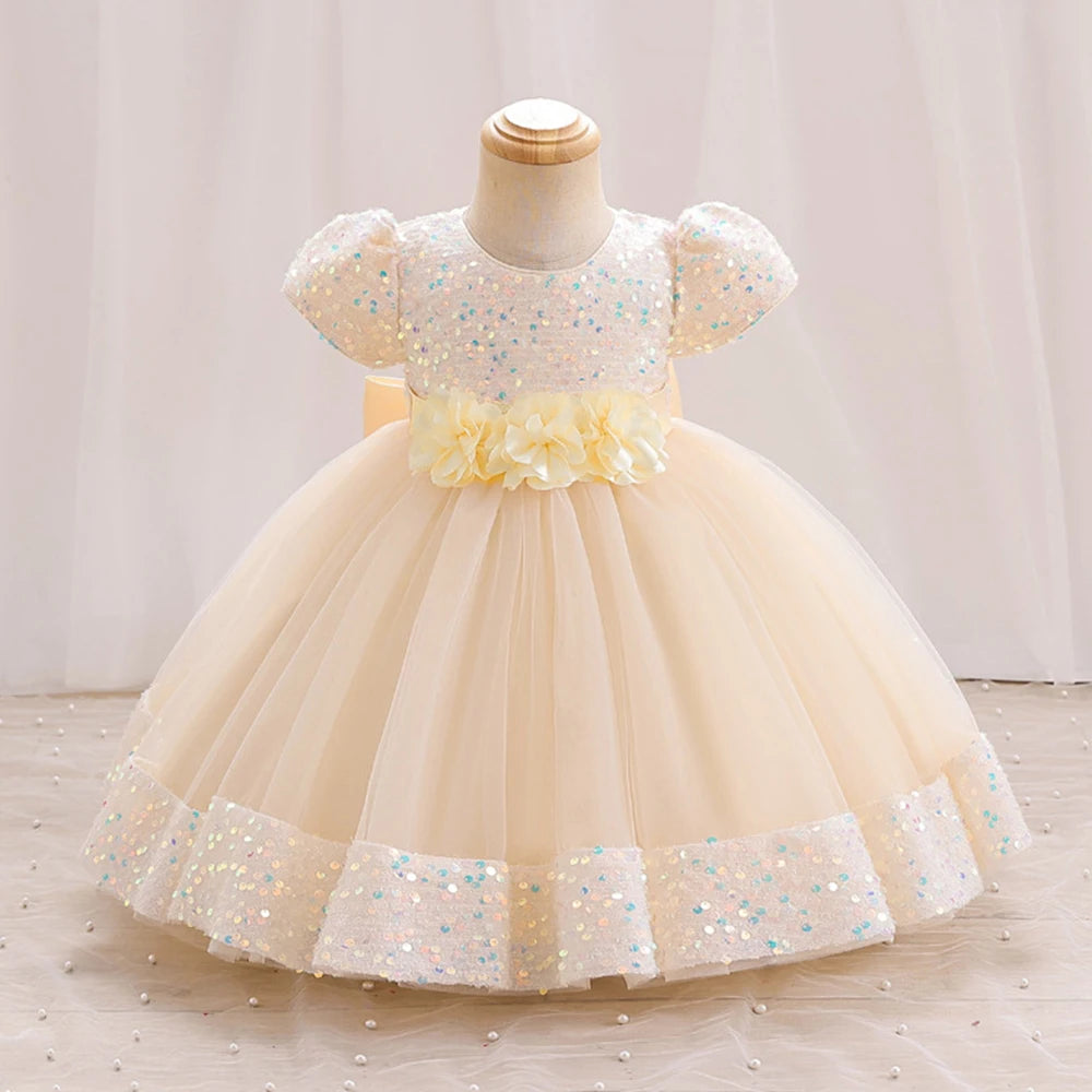Cute Baby Gown For Christmas