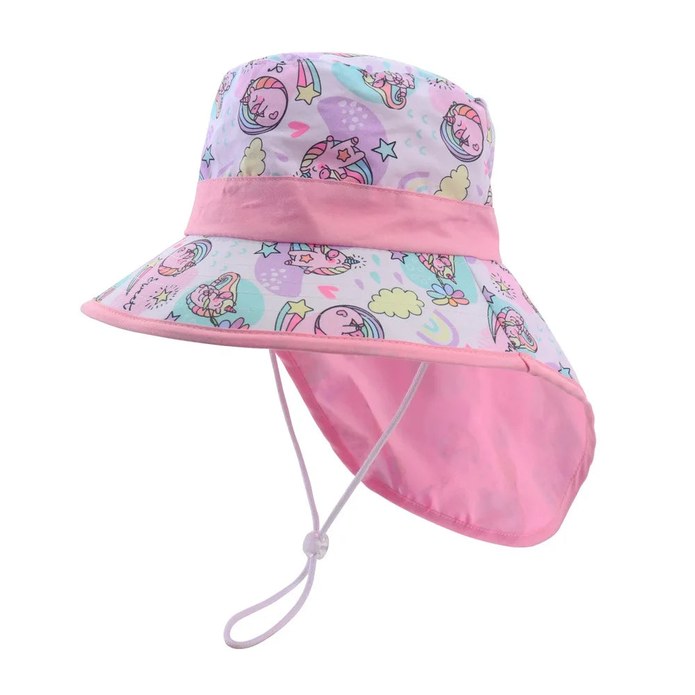 New Panama Summer Baby Bucket Hat for Boys & Girls