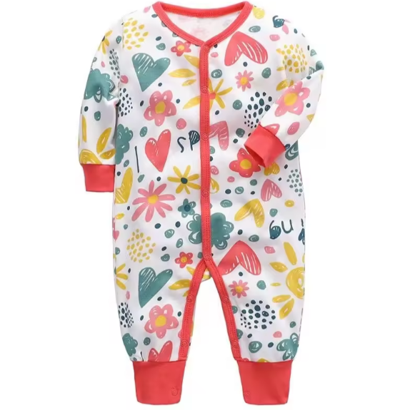 Footless Long Sleeve Baby Romper