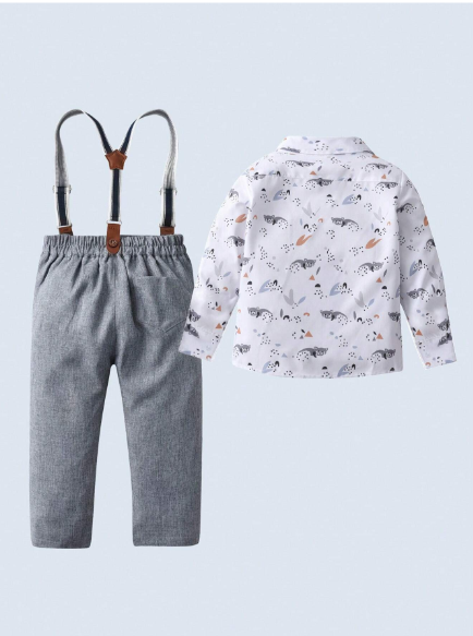 Boys Print 2Pcs Set