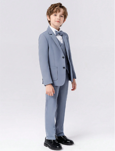 4Pcs Boy Suit Set