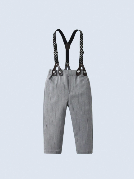 Bowtie Suspender Set