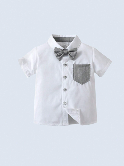 Bowtie Suspender Set