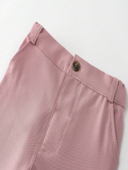 Solid Color 3Pcs Suit