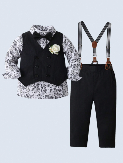 3Pcs Fashionable Long Sleeve Suit