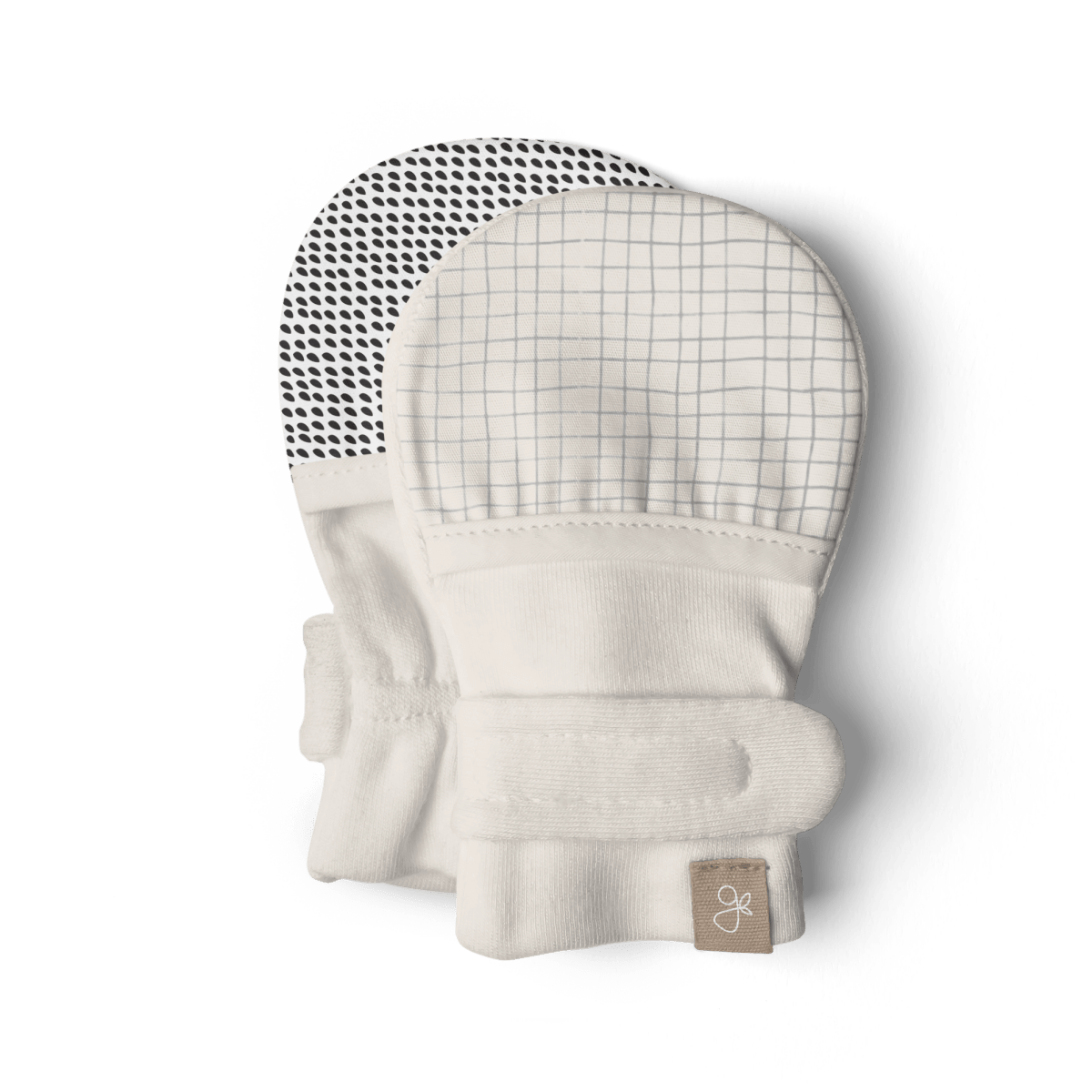 STAY ON 2-PACK MITTS | STORM GRAY + GRIDLOCK