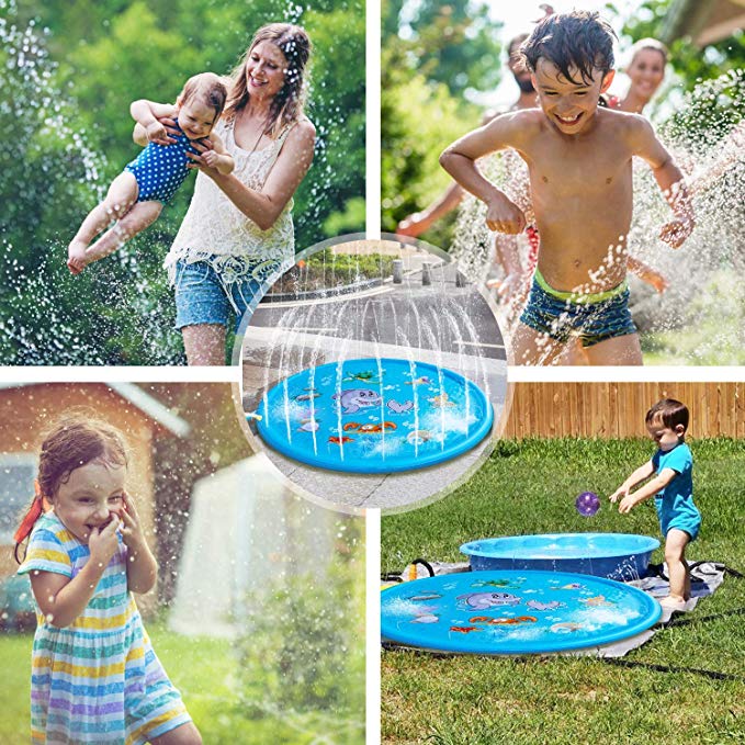 Summer Children's Baby Play Water Mat Beach Games