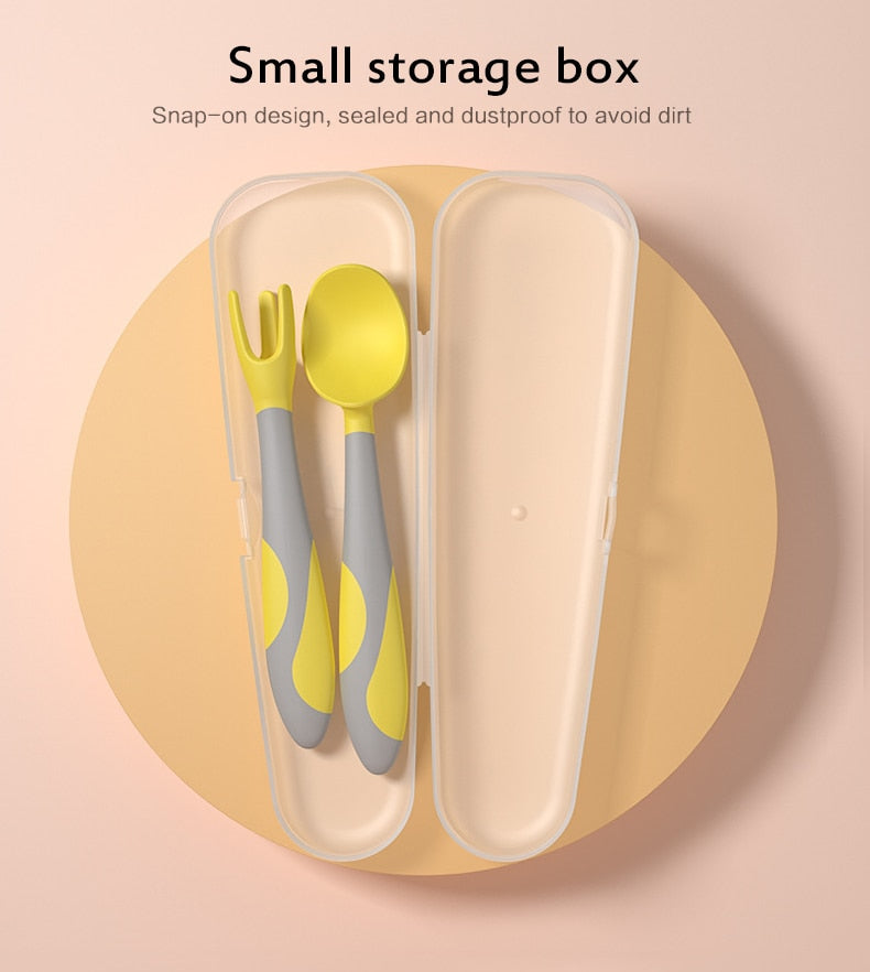 Bendable Baby Utensils Set