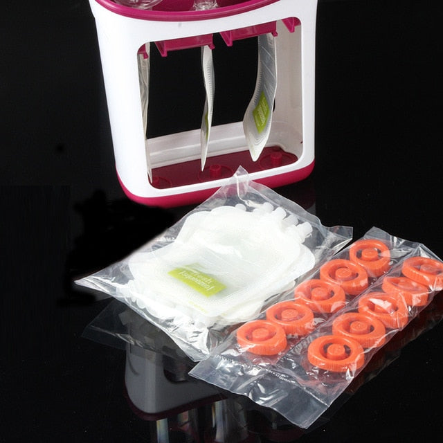 Squeeze  Baby Food Organization Storage Containers