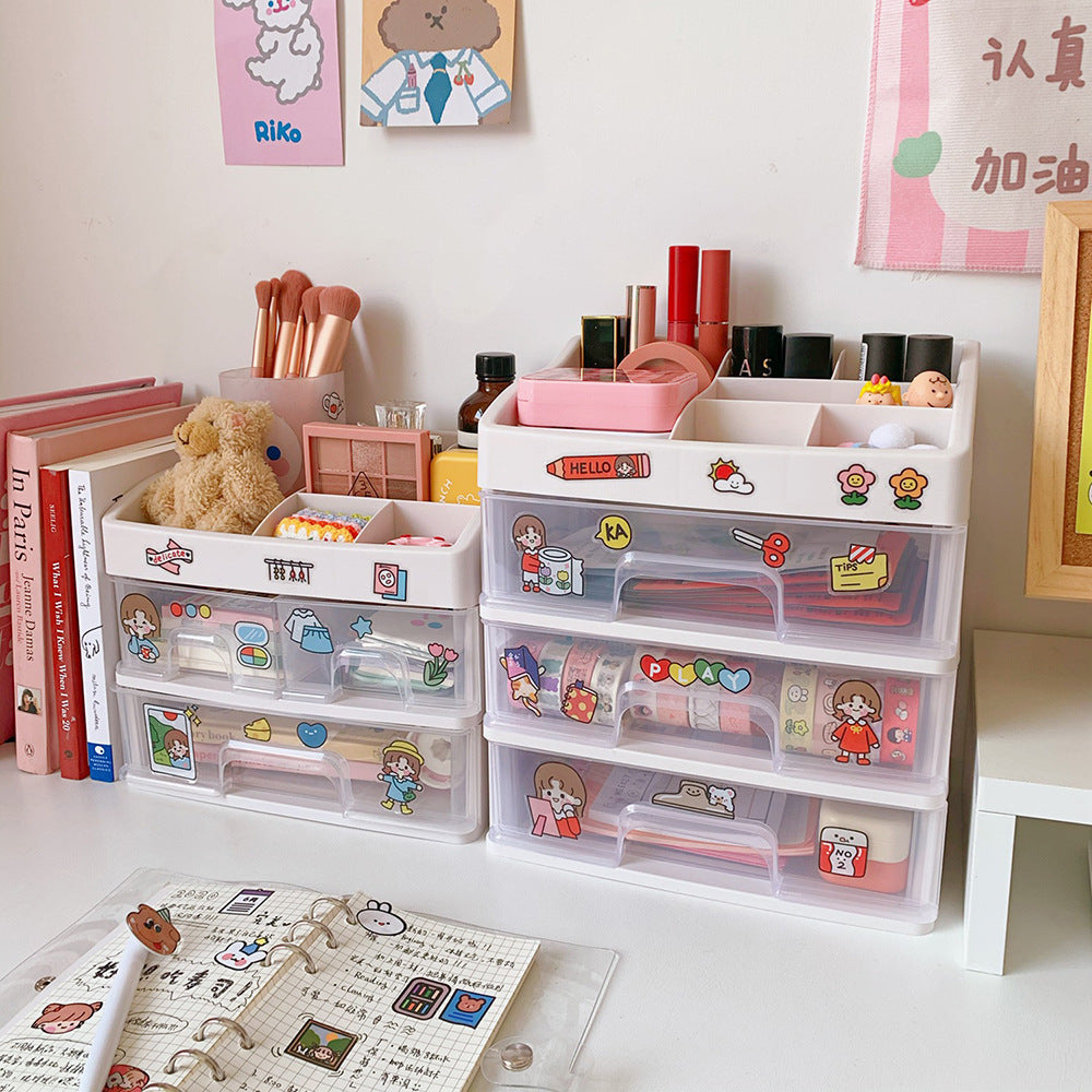 Plastic Organizer Storage Box  Rack