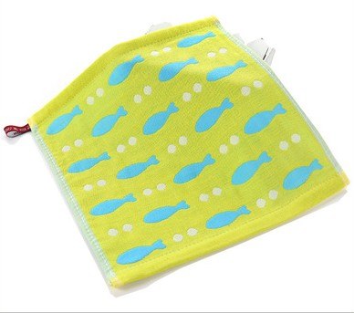 35*35 Baby Cartoon Gauze Towel with Hook