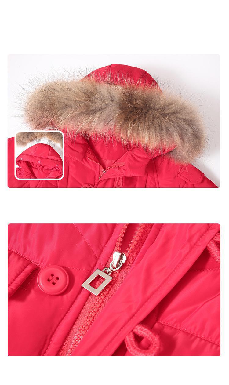 Fur Hooded 4  Zipper  2pcs Set