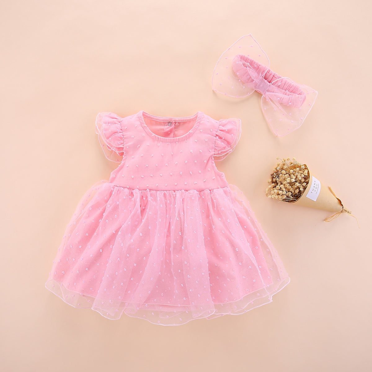Baby Girl  Short Sleeve Dress