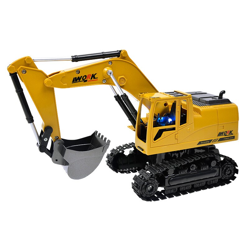 Simulation RC excavator toys with Music and light