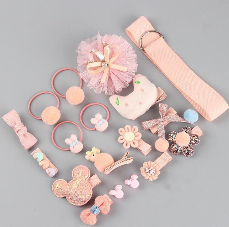18 Pcs Children Cute Hair Accessories Set