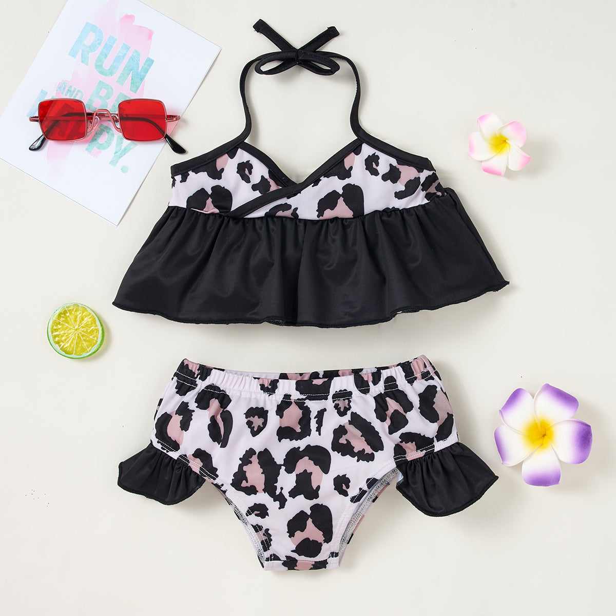 Children's strappy bathing suit