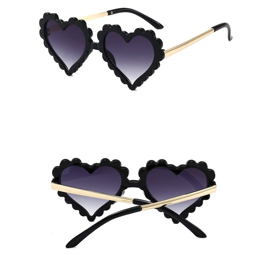 Heart Flower Sunglasses UV400 Protection