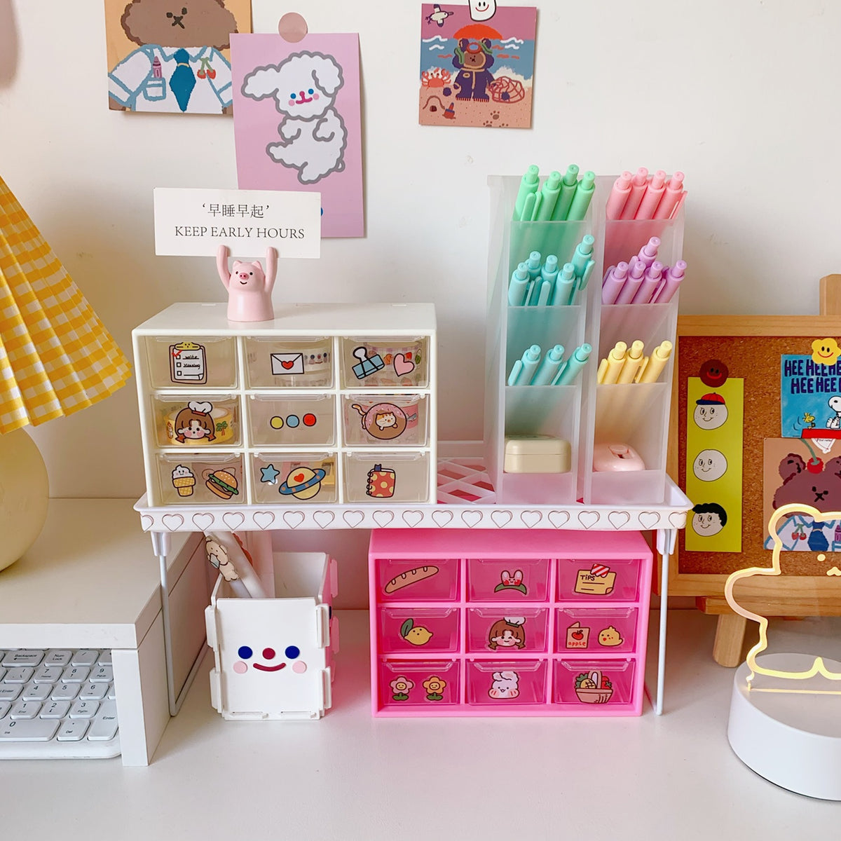 Cosmetics Drawer Storage Box / Sticker