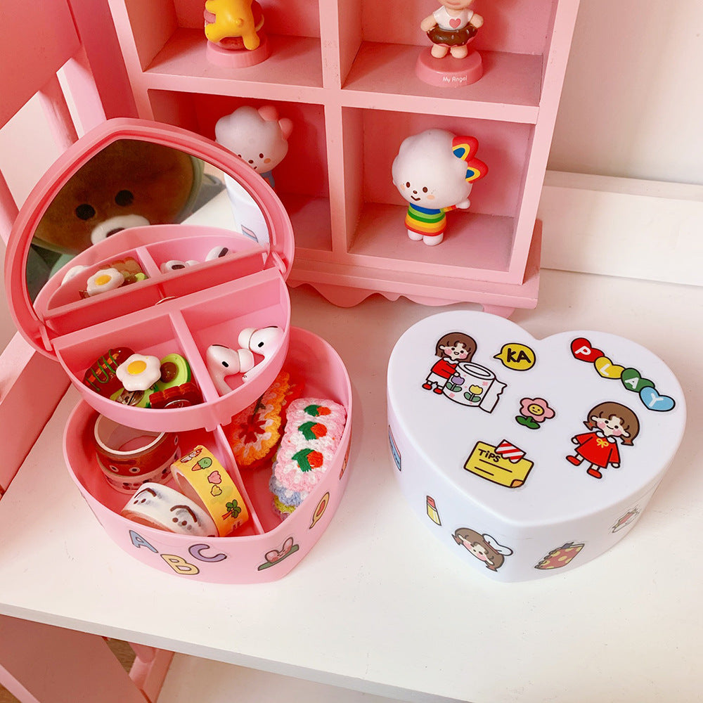 Cute Pink  Jewelry Storage Box