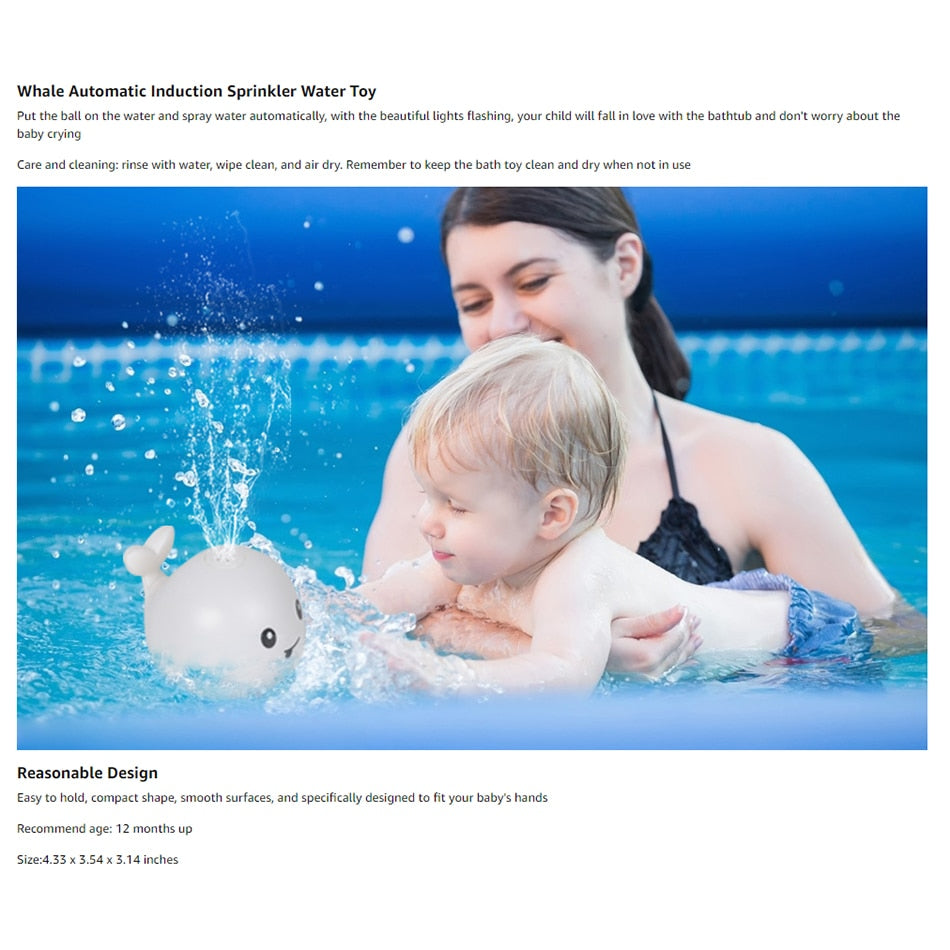 Baby Bath Toys Spray Water Shower Swim Pool