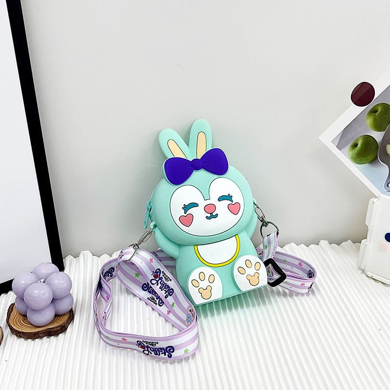 Cartoon Rabbit One-Shoulder Coin Purse