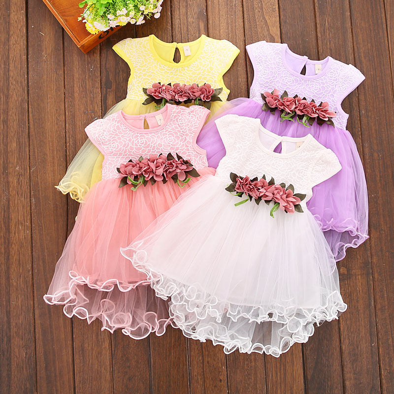 Flower Princess  Baby Dress