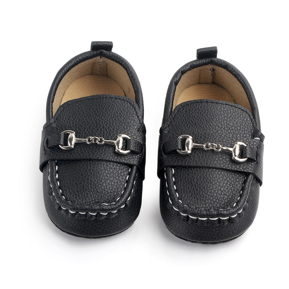 Leather baby boy shoes