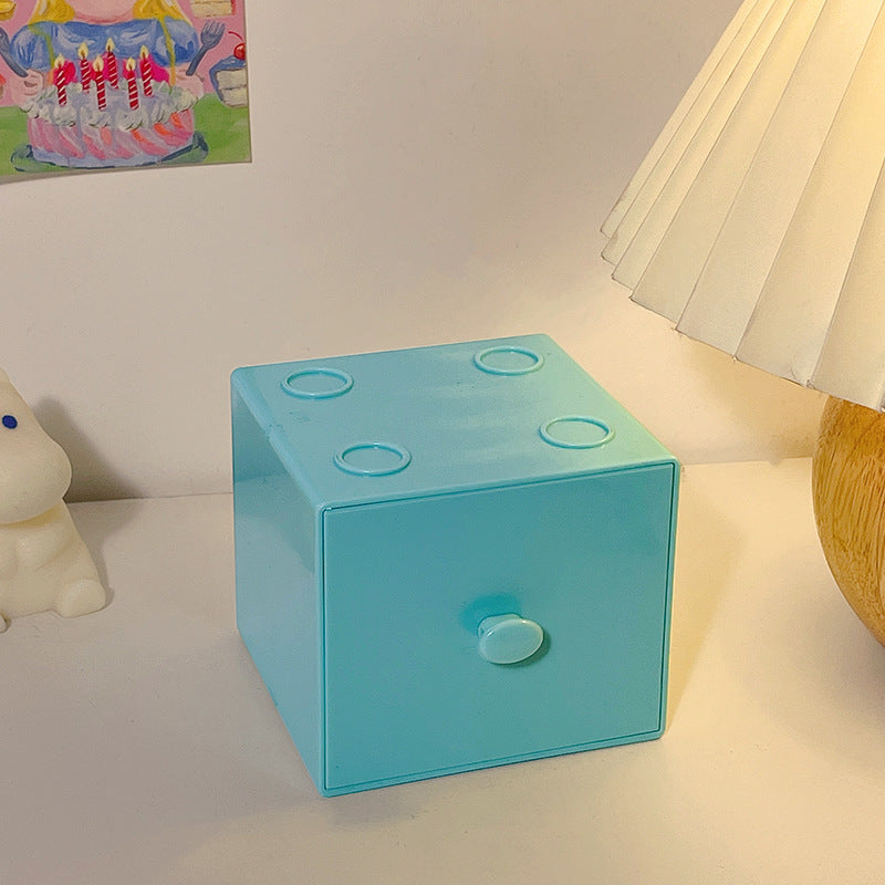 Candy Colored Building Block Storage Box