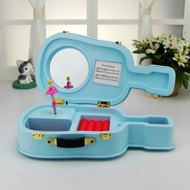 Violin girl dancing ballet music box