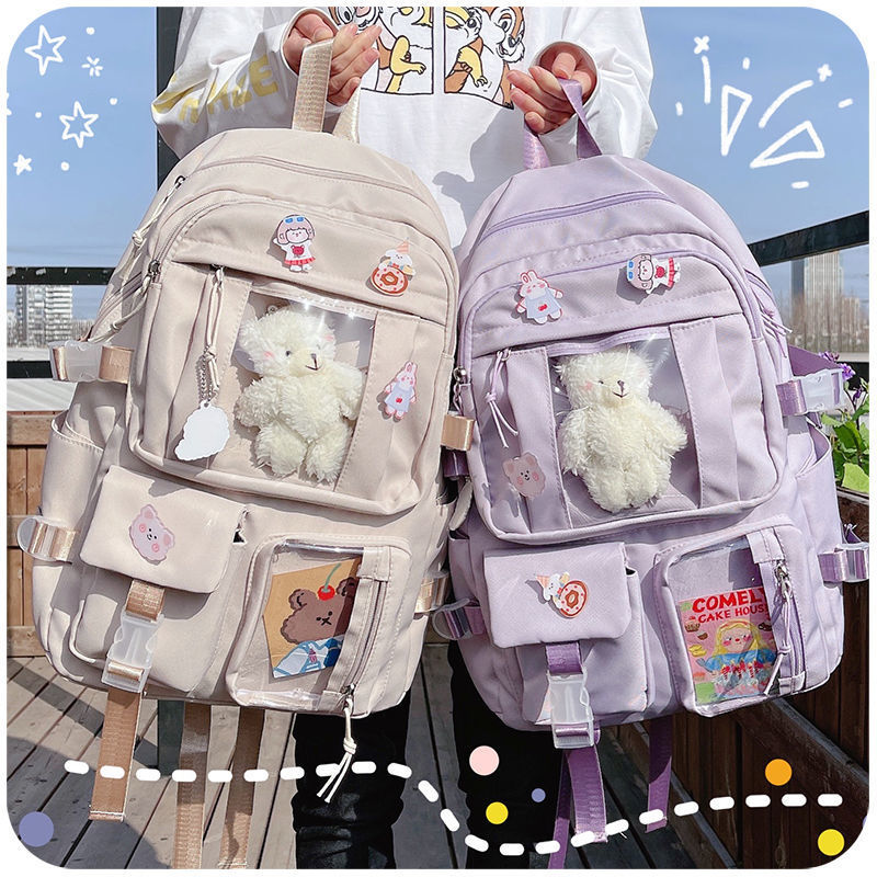 Teddy Bear Girl Backpack
