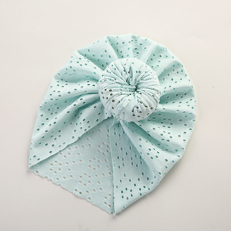 Pullover  Lace Hole Donut Cap
